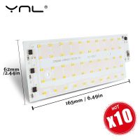 10pcs 50W Led Chip 220V Smart IC Floodlight Outdoor Long Service Time DIY LED Lamp Flood Light Spotlight Lighting SMD 2835 Chip