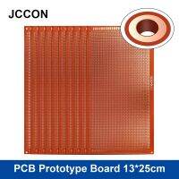 10Pcs PCB Prototype Board 13x25 cm Circuit Protoboard Universal DIY Matrix Single Row Continuous Hole Soldering Plate