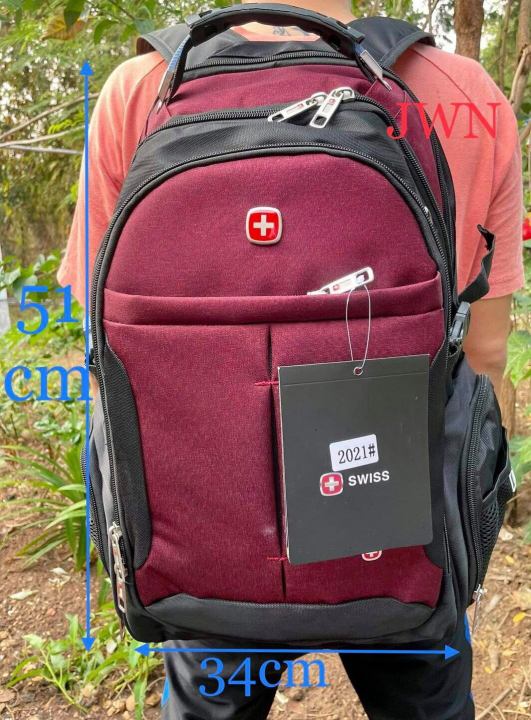 กระเป๋าเป้-swiss-backpack-พร้อมสายต่อusb-สายต่อหูฟัง-กระเป๋าเป้ผู้ชาย-เป้นักเรียน-รุ่น6620-ราคาพิเศษ