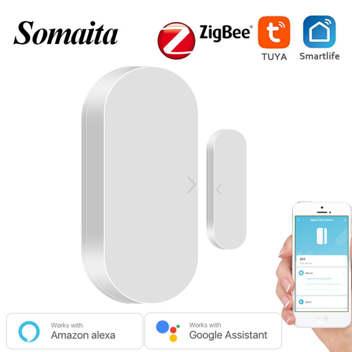 somaita-tuya-zigbee-เซ็นเซอร์ประตูการป้องกันความปลอดภัยสมาร์ทบ้านอัตโนมัติ-wifi-เปิดประตูเซ็นเซอร์ตรวจจับ-app-การควบคุมระยะไกล