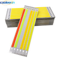 COOLEEON 200*10มม. DC12V LED COB Light Strip 10ซม. 10W สีฟ้าสีเขียวสีแดง Warm Cool สีขาว LED Bar ไฟ100มม. 12V COB หลอดไฟ