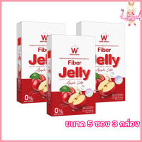 W Fiber Jelly Apple Cider Wink White ดับเบิ้ลยู ไฟเบอร์ เจลลี่ แอปเปิ้ล ไซเดอร์ วิงค์ไวท์ [ขนาด 5 ซอง] [3 กล่อง]