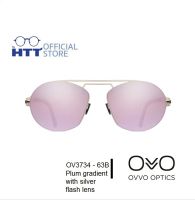 แว่นตากันแดด OVVO 3734-63B กรอบแว่นไทเทเนียม เลนส์ Zeiss เบา ทนทาน ไม่ก่อให้เกิดอาการแพ้ Handmade in EU