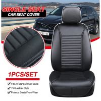 AUTOYOUTH PU leather Car Seat Cushion 1 PCS Breathable Universal Four Seasons Interior Front Seat Protector or Car Seat Cover