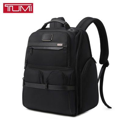 TUMI กระเป๋าเป้ไนลอน Ballistic 2603173ลำลองธุรกิจผู้ชายกระเป๋าคอมพิวเตอร์แล็ปท็อปกระเป๋าสะพายเดินทางกระเป๋าเป้ผู้ชาย