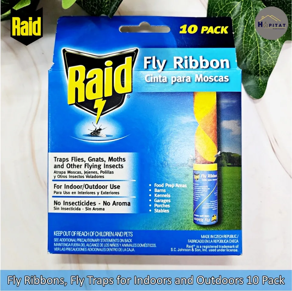 Raid Fly Ribbon, 10 Pack - 10 pack