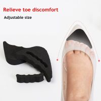 1pair Women High Heel Toe Plug Insert Shoe Big Shoes Toe Front Filler Cushion Pain Relief Protector Adjustment Shoe Accessories Shoes Accessories