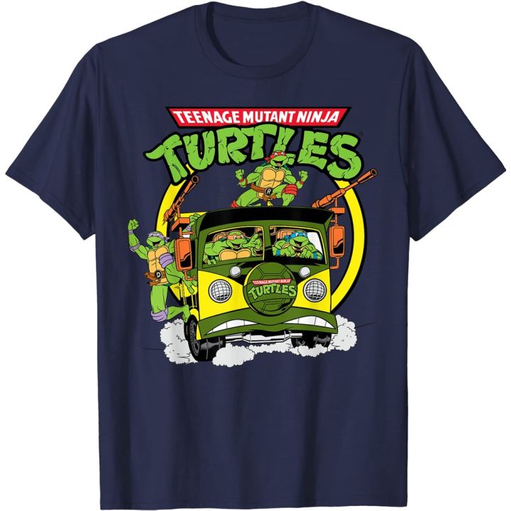 Teenage Mutant Ninja Turtles TMNT Black Short Sleeve T-Shirt Adult