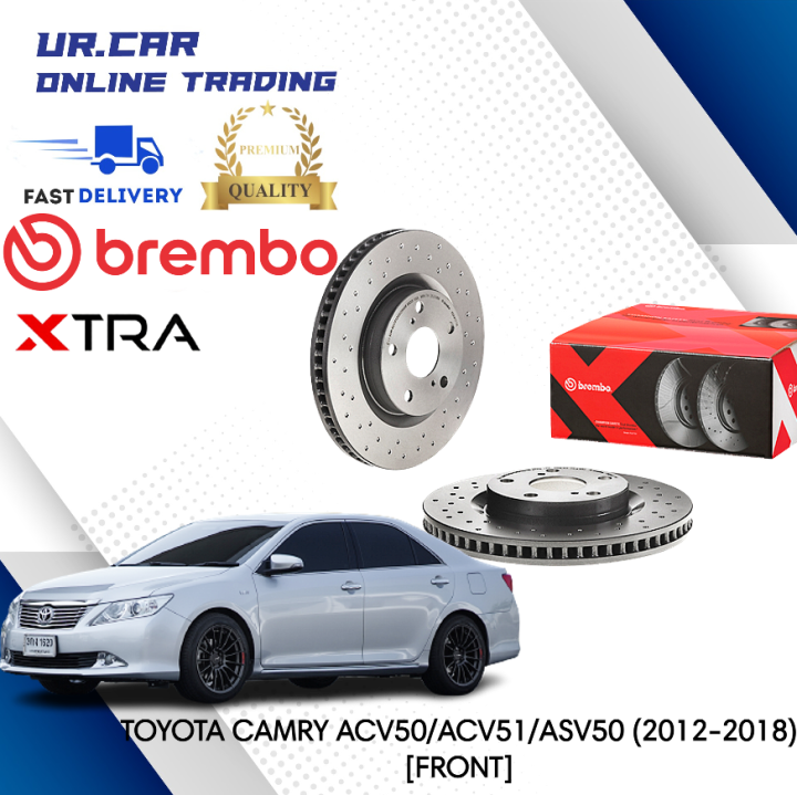 BREMBO XTRA TOYOTA DISC BRAKE ROTOR CAMRY ACV50 / ACV51 / ASV50 (2012