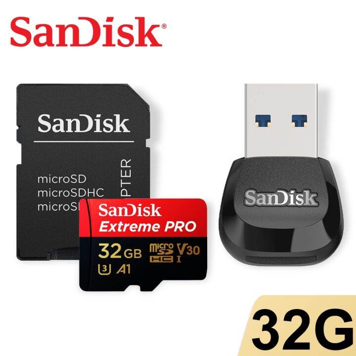 Sandisk Extreme Pro Sdxc Uhsi Micro Sd Card 4k Card Usb V30 3.0 Flash