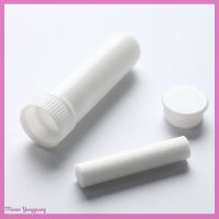 Manao 10pcs Inhaler Stick น้ำมันหอมระเหยน้ำมันหอมระเหยกลิ่นจมูกสีขาว