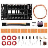 Mini ATU-100 Antenna Tuner 1.8-50MHz Automatic Antenna Tuner +OLED Firmware Programmed Amplifier Receiver