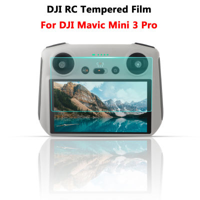ฟิล์มกระจกเทมเปอร์ Baru DJI RC สำหรับ Mini 3 Pro dengan Kawalan Jauh Skrin Perlindungan HD Letupan-Bukti Filem Accessrioes