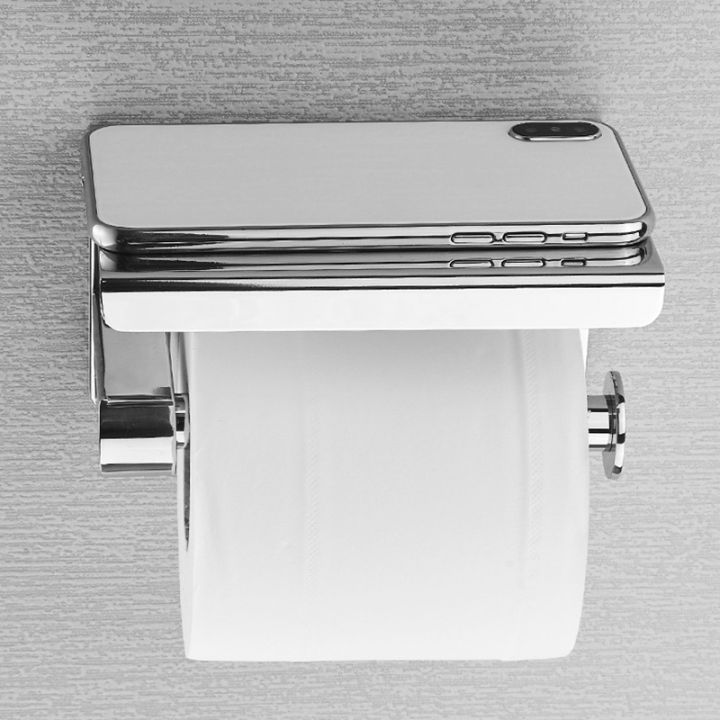 rovogo-sus-304-stainless-steel-toilet-paper-holder-with-phone-shelf-bathroom-tissue-holder-toilet-paper-roll-holder