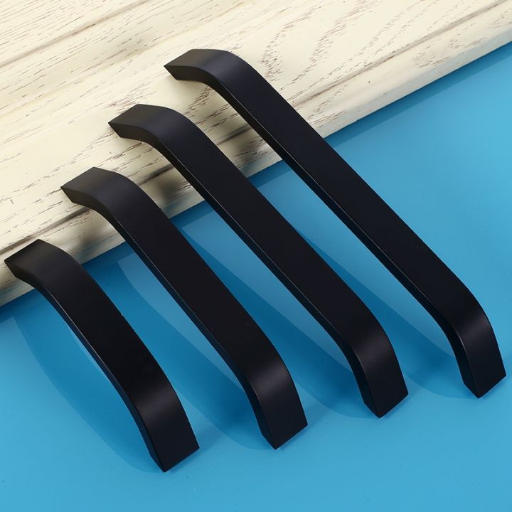 kitchen-cabinet-knobs-and-handles-black-furniture-handle-for-cabinet-drawer-pulls-hardware-96mm-128mm-160mm-192mm