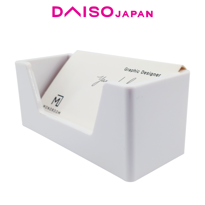 Daiso Plastic Business Card Holder Lazada PH