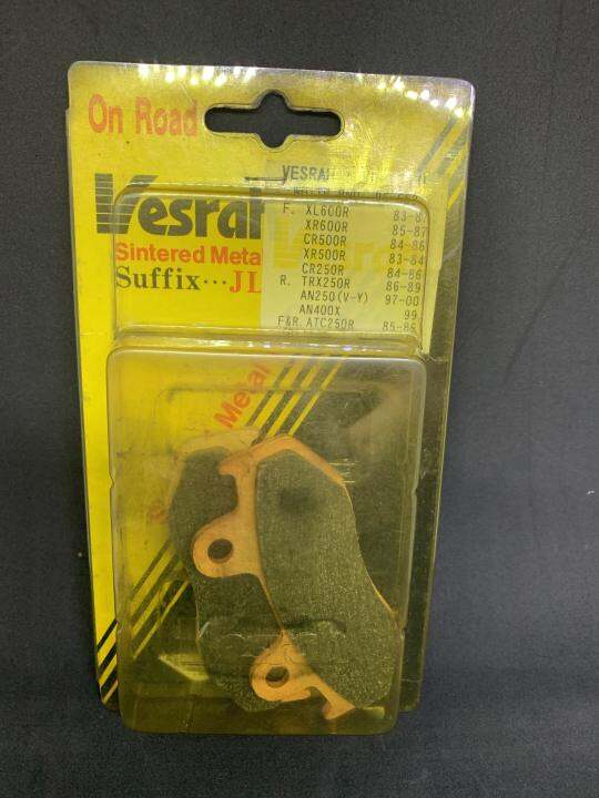 FOR MOTORCYCLE ORIG. VESRAH BRAKE PADS Made in Japan Lazada PH