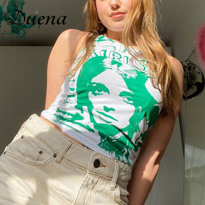 duena-tie-dye-tank-top-summer-women-2021-y2k-vintage-printed-streetwear-white-round-neck-crop-sleeveless-tanks