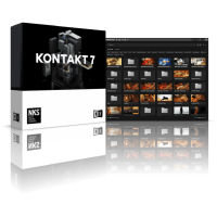 Kontakt 7 (x64) โปรแกรม/ปลั๊กอิน VST จำลองเสียงเครื่องดนตรีจากไลบรารี่ของ kontakt (Win/macOS) not include sound library ( ทักแชท Read chat)