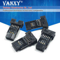 5ชิ้น10Pin เพื่อ6Pin คณะกรรมการอะแดปเตอร์สำหรับ A Vrisp MKII USBASP STK500