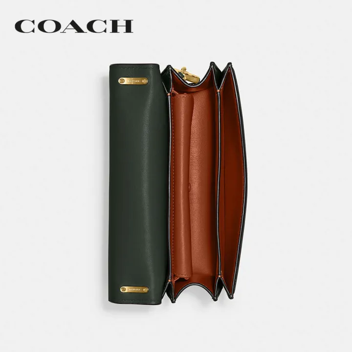 coach-กระเป๋าสะพายไหล่ผู้หญิงรุ่น-bandit-shoulder-bag-สีเขียว-cc416-b4rft