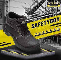 Safety Jogger รุ่น SAFETYBOY รองเท้านิรภัยหุ้มข้อหนังแท้