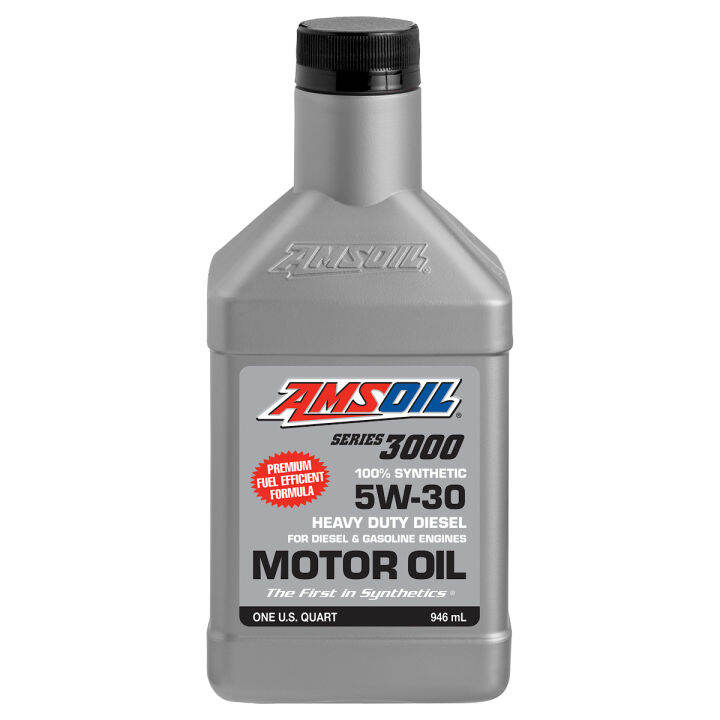 AMSOIL Series 3000 5W30 Synthetic Heavy Duty Diesel Oil (946ml) | Lazada