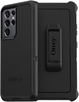 OTTERBOX DEFENDER SERIES SCREENLESS EDITION Case for Galaxy S21 Ultra 5G (ONLY - DOES NOT FIT non-Plus or Plus sizes) - BLACK Black Case