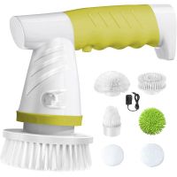 Electric Spin Scrubber, Bathroom Scrubber Rechargeable Shower Scrubber for Cleaning Tub Tile Floor Sink Window