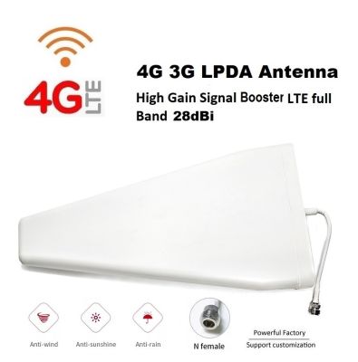 เสาอากาศ 5G 4G LPDA Antenna 28dBi Router Signal Booster LTE full Band 690-3700MHz