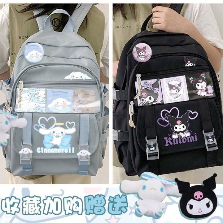 backpack-sanrioed-anime-kuromi-my-melody-cinnamoroll-cute-cartoon-large-capacity-backpack-student-school-bag