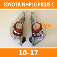 FOR TOYOTA NHP10 PRIUS C 10-17 TAILLIGHT TAIL LIGHT TAIL LAMP BRAKE LIGHT BACK LIGHT ไฟท้าย​แต่ง​ ไฟเลี้ยว ไฟท้าย