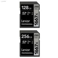 Hot Selling LEXAR SD card 1667X 32G 64gb 128G 256GB Canon DSLR nikon digital camera 4K memory card