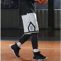 James basketball sports leggings pantyhose protect calf knee pads equipment prot詹姆斯篮球运动护腿裤袜护小腿护膝装备护具袜套长跑步男健身高弹8.1