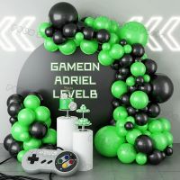 Matte Black Green Balloon Garland Arch Kit Wedding Birthday Party Decoration Kids Globos Gold Confetti Latex Ballon Baby Shower