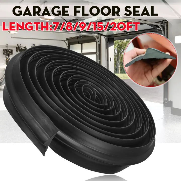 18mm Height Garage Floor Sealing DIY Rubber Weatherstrip Garage Door