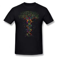 Funny Tree Of Life DNA Geek T Shirts Graphic Cotton Streetwear Short Sleeve Birthday Gifts Summer Style T-shirt Mens Clothing