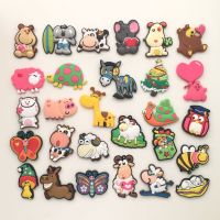 ✙ Free shipping (10pcs/lot) Cute Cartoon Animal fridge magnets whiteboard sticker Silicon Gel Refrigerator Magnets Kids gift