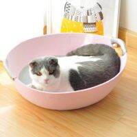 KJ ที่นอนแมว Cat Bed   ตระกร้าแมว     เคลื่อนย้ายง่าย ทนทาน วางได้ทุกที่ ขนาดพอดี น้ำหนักเบา ลดปัญหาขนแมวตกหล่น ที่นอนหมา เบาะนอนสุนัข เบาะนอนหมา เบาะนอนแมว ที่นอนสัตว์เลี้ยง เตียงหมา เตียงแมว