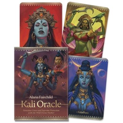 Bought Me Back ! &gt;&gt;&gt;&gt; ร้านแนะนำ[ไพ่แท้] Kali Oracle: Ferocious Grace - Alana Fairchild ไพ่ทาโรต์ ไพ่ออราเคิล ไพ่ยิปซี ไพ่ทาโร่ tarot deck card cards