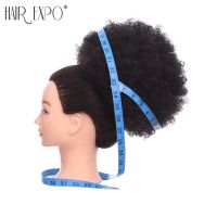 10inch Short Synthetic Hair Bun Drawstring Ponytail Afro Puff Chignon Hair pieces For Women Kinky Curly Updo Clip Hair Extension