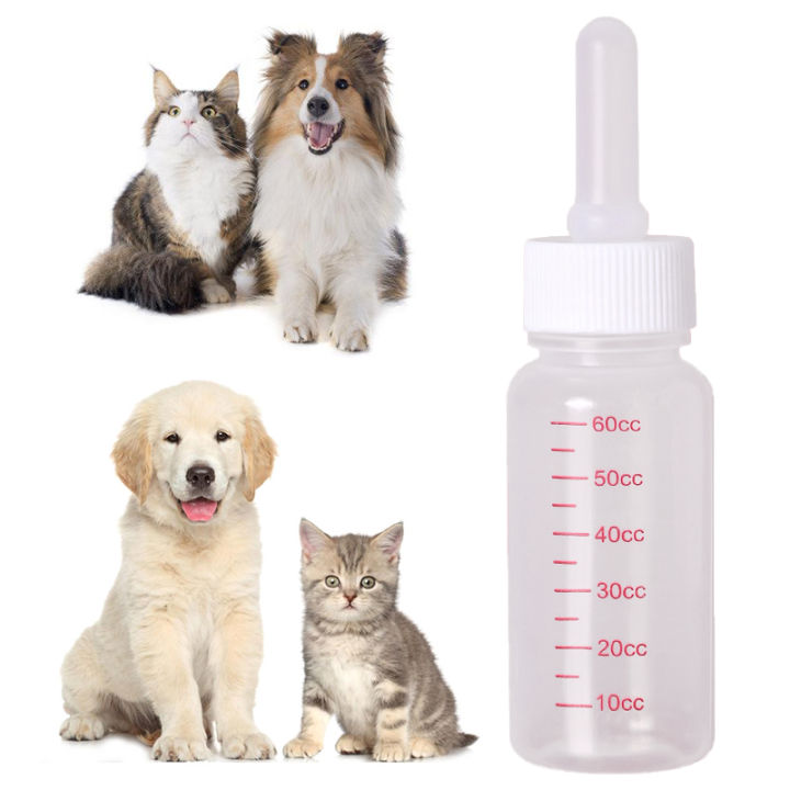 lowest-price-mh-feeding-tool-pet-feeding-bottle-ขวดเดียวสุนัขและแมวขวดนมแรกเกิดลูกสุนัขแมวขวดนมสัตว์เลี้ยงซิลิโคนขวดนม