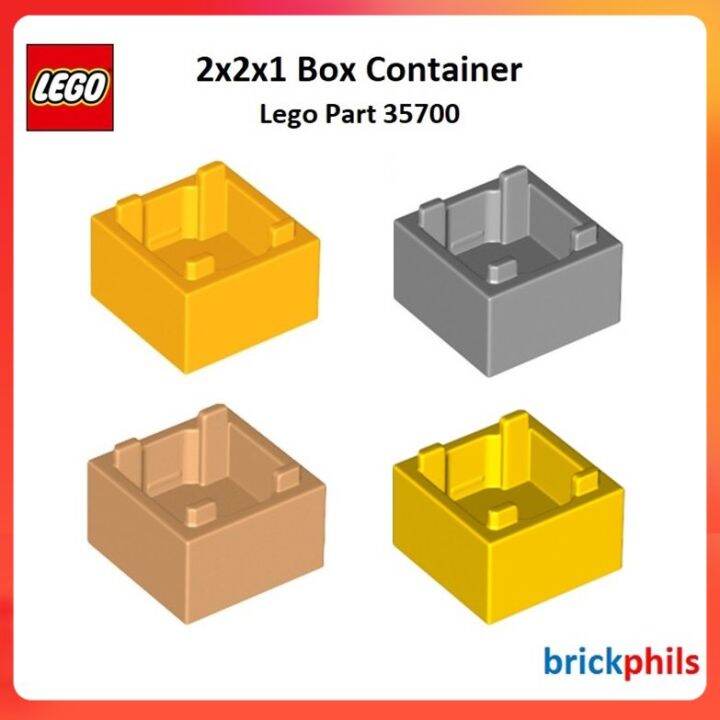 Lego Part 35700 - 2x2x1 Box Container | Lazada PH