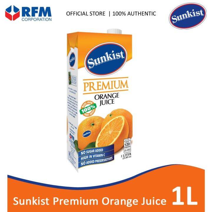 bp3953 Sunkist Premium Orange Juice 1L Lazada PH