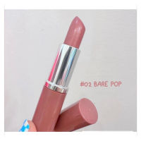 ลิปสติก Clinique Pop Lip Colour &amp; Primer 3.8g. # 02 Bare Pop (No Box)