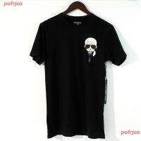 【Liverpooll】 2022 MenS Fashion Karl Lagerfeld Short Sleeve Graphic Karl Mini Head T-Shirt Gildan RM1f เสื้อยืดผู้ชาย ดพิมพ์ลาย ดผ้าเ