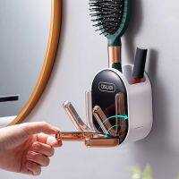 YJ438 ขายร้อน - / ที่วางเครื่องเป่าผมแบบแขวนห้องอาบน้ำเครื่องโกนหนวด Hairbrush Anti Skid Storage Bracket Multi Purpose Rack Stand Home Washroom