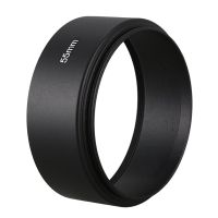 55mm Mount Standard Metal Lens Hood for Canon Nikon Pentax Sony Olympus