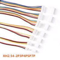 10Sets JST XH2.54 XH 2.54mm Wire Cable Connector 2/3/4/5/7 Pin Pitch Male Female Plug Socket 20cm Wire Length 26AWG