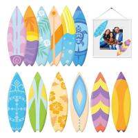 Summer Stickers Beach Themed Stickers Summer 60 Pcs Colorful Surfboard Beach Decals Surfboard Party Favors Decor for Wall Window Bumper here